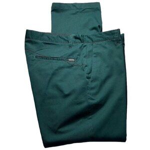Volcom Mens Green Chino Pants Size 38 Cotton & Polyester Blend Slim Fit